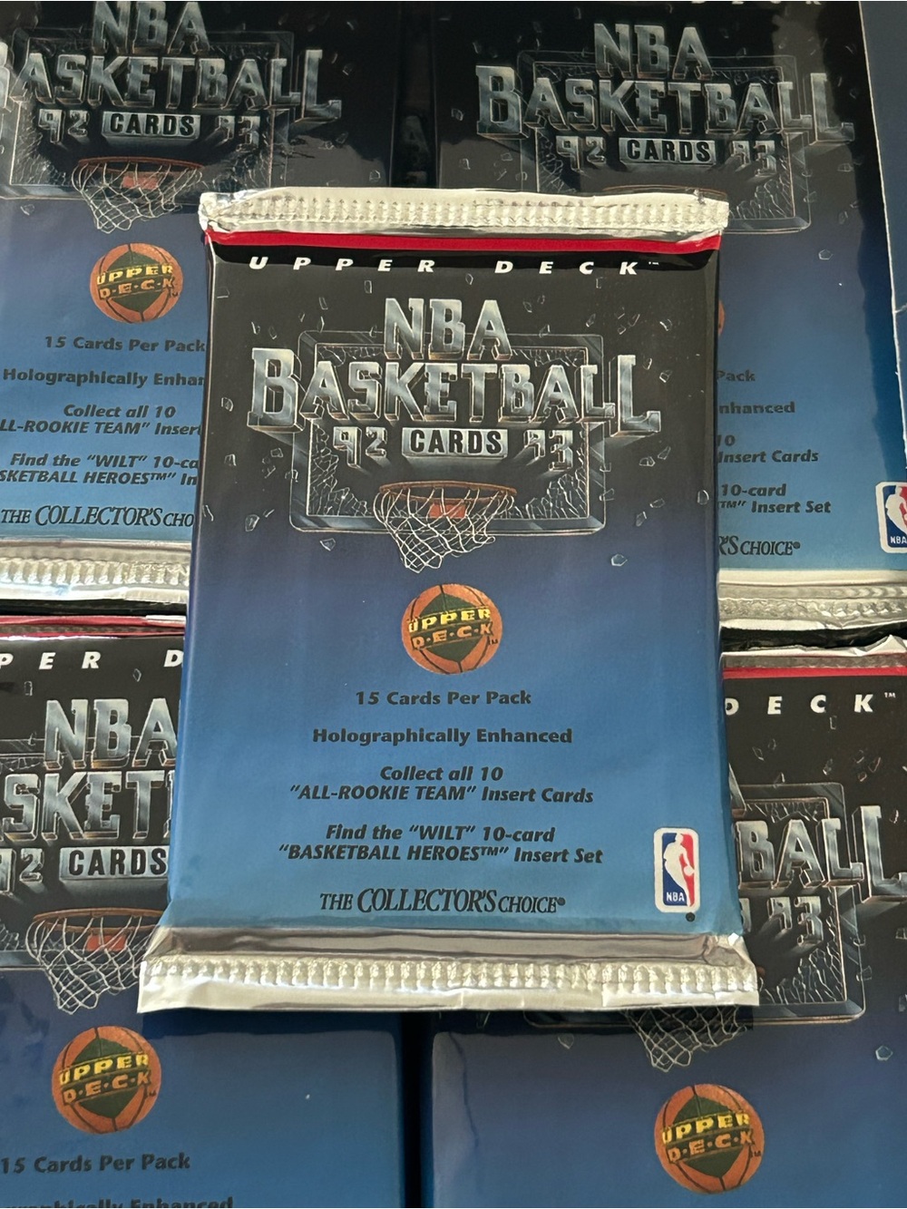 1992 Upper Deck NBA Basketball Low Series Trading Card Pack Find Michael Jordan